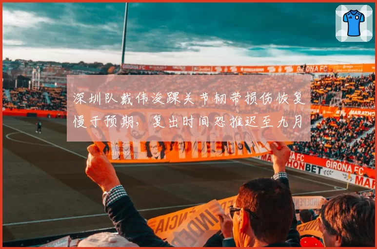 深圳队戴伟浚踝关节韧带损伤恢复慢于预期，复出时间恐推迟至九月
