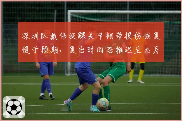 深圳队戴伟浚踝关节韧带损伤恢复慢于预期，复出时间恐推迟至九月